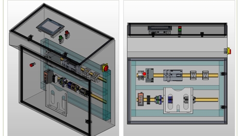 Diseño 3D gabinete