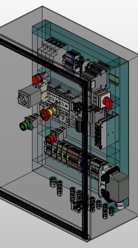 Diseño 3D gabinete