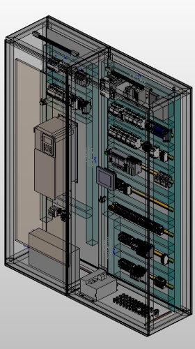 Diseño 3D gabinete